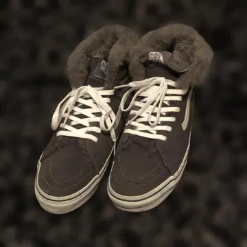 Vans sacai 무스탕 그레이 하이컷 스니커즈 11 29cm