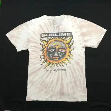 SUBLIME T셔츠 L 서브라임 타이 다이 reggae punk