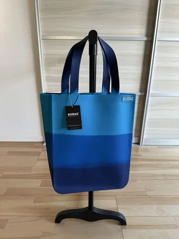 SIIIBAG 파랑 그라데이션 실리콘 백