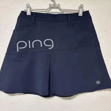 PING 네이비 플레어 스커트 M 사이즈