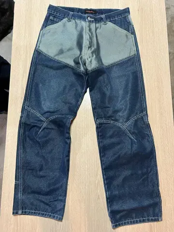 lowprofile 패치워크 데님 팬츠