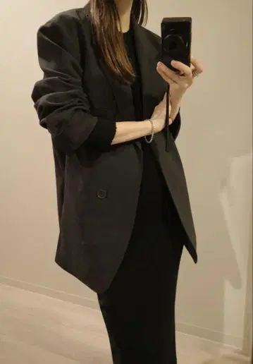 새상품 레어 유니클로 유 테일러드 자켓 그레이