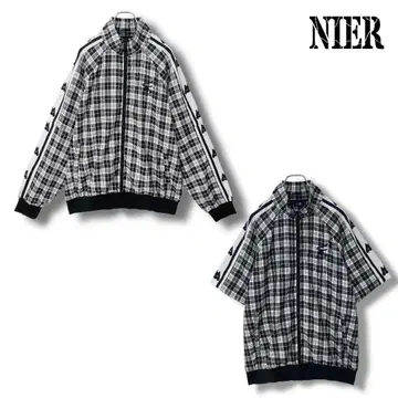 NieR 4WAY SIDE LINE CHECKERED ZIP OUTER