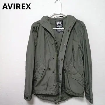 AVIREX 아비렉스 밀리터리 자켓 후드티
