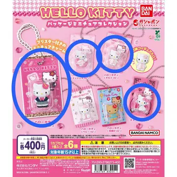 HELLO KITTY 패키지 미니어처 컬렉션