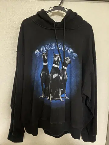 ANTIDOTE 도베르만 후드티