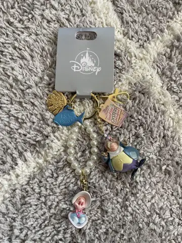 Disney 영 오이스터 & 바다코끼리 키링 키체인