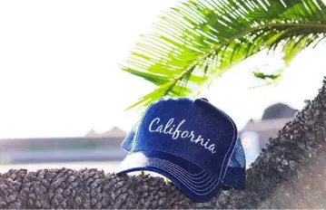 유조 캡 California 데님 캡