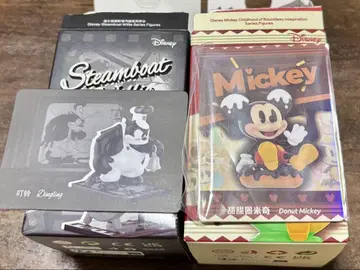 POP MART 팝마트 미키 Mickey 증기선 윌리 피트