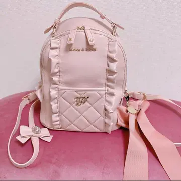 Maison de FLEUR 리본 백팩 LIZLISA ROJITA