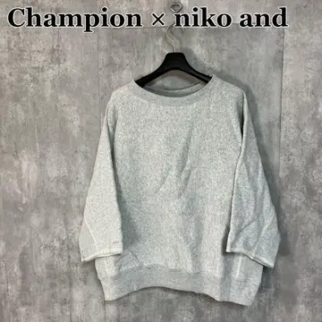 새상품 Champion x niko and 맨투맨 L