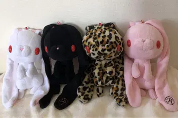 범용 토끼 봉제 인형 파우치 척스