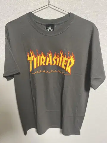 THRASHER 프레임 로고 T셔츠