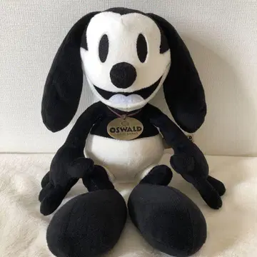 디즈니 오즈왈드 놋쇠 플레이트 봉제 인형 110주년