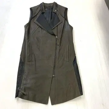 DEMOO PARKCHOONMOO 이탈리아제 양가죽 올리브 블랙