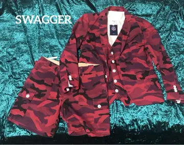 [ 레어! ] SWAGGER 올 패턴 셋업 3피스 수트