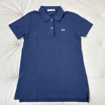 LACOSTE 여성용 반팔 피케 셔츠