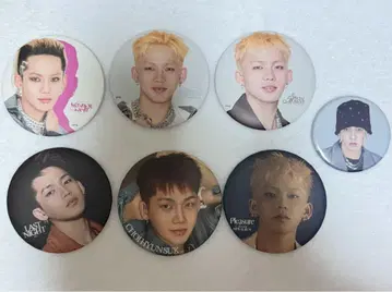K-POP 아이돌 캔뱃지 7개 세트