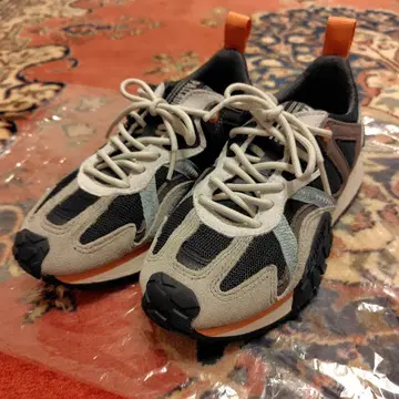 PALLADIUM TROOP RUNNER OUTCITY 그레이/오렌지
