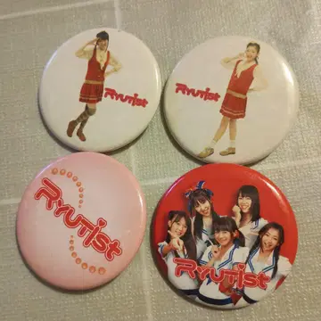 RYUTist 캔뱃지 4개 세트 Negicco