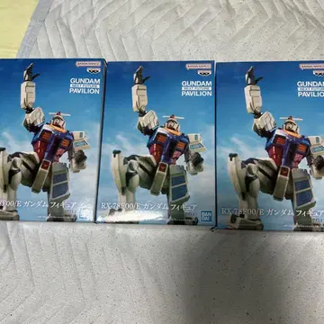 RX-78F00/E 건담 피규어 3체 세트