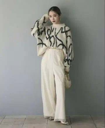 미사용 새상품 ANDREA&CO 튤 레이어드 팬츠