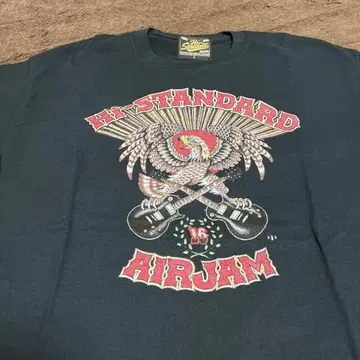 HI-STANDARD AIRJAM2019 티셔츠 블랙 L