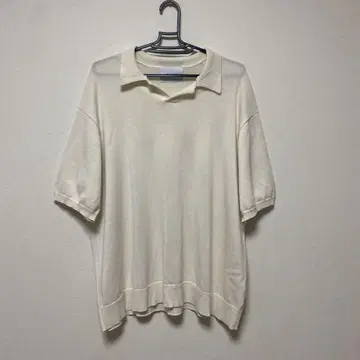 THE STANDARD 아이보리 반팔 셔츠 M