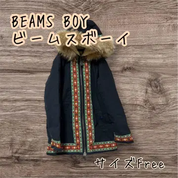 BEAMS BOY 빔즈 보이 로리안 모즈 코트 F