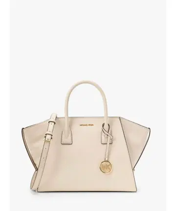 MICHAEL KORS 베이지 핸드백 화이트