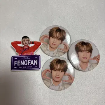 INI 허풍범 배지 세트