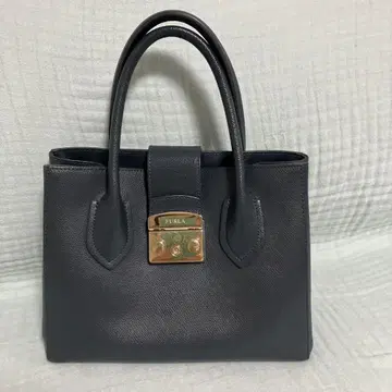 FURLA 다크 그레이 토트백