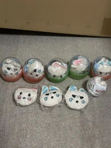 오자루마루 봉제 인형 배지 오코린보 니코린보 묶음 판매