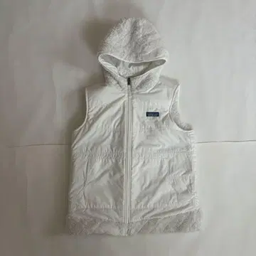 patagonia 플리스 베스트 리버서블 M 사이즈 화이트
