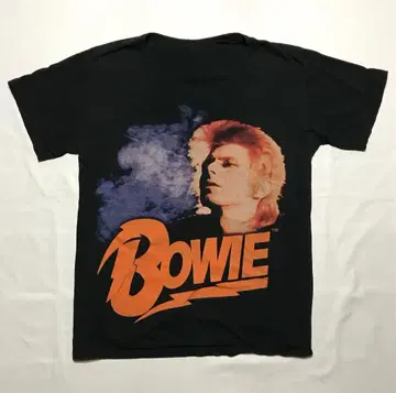 DAVID BOWIE XL 티셔츠 데이비드 보위 빅 프린트