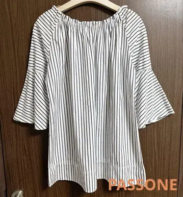 새상품급 PASSONE 파시오네 상의 튜닉 풀오버 일본제