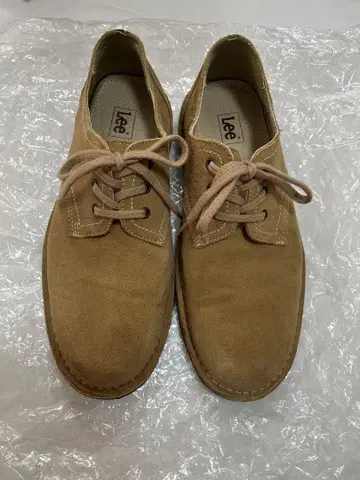 무료배송 Lee 리 처카 부츠 스웨이드 베이지 24.5cm