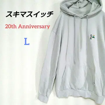 스키마 스위치 20주년 팝 맨즈 월드 풀오버 후디