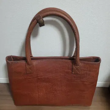 와이투레더 토트백 블루하이드