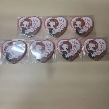 이레귤러즈 리우라 하트 캔뱃지 데포 7점