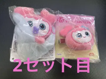 TWICE LOVELYZ 모블리 속싸개 마스코트 헤어핀 세트2