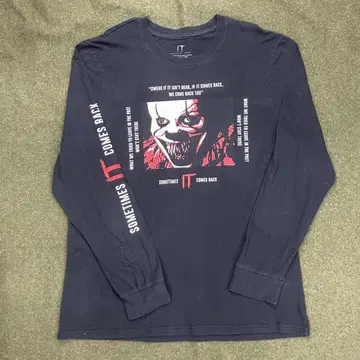 IT 이트 긴팔 티셔츠 영화 T 롱티 XL
