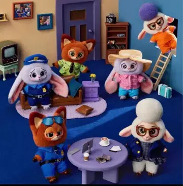MINISO 주토피아 봉제 인형 펜던트 Zootopia 1박스