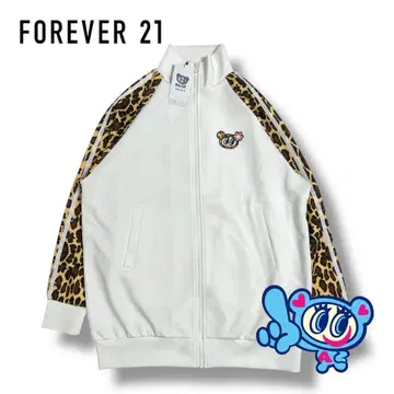 새상품 콜라보 Forever 21 ANGEL BLUE 트랙 자켓