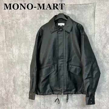 MONO-MART 오버사이즈 드로우 코드 히요쿠 블루종 S