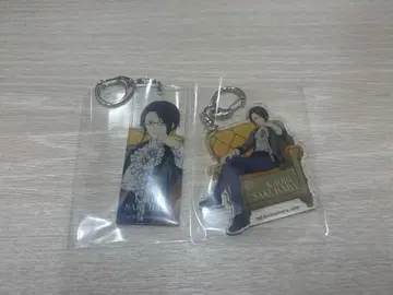다이마루 도쿄 SideM 사쿠라바 카오루 아크릴 키링 2개 세트