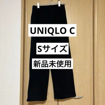 [ UNIQLO ] 맨투맨 와이드 팬츠/표시 사이즈 S 사이즈 블랙