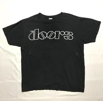 THE DOORS 티셔츠 L 도어즈 짐 모리슨 차콜 그레이