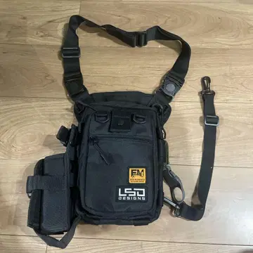 LSD DESIGNS 블랙 낚시용 가방