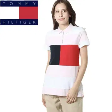 [새상품급] TOMMYHILFIGER 타미힐피거 반팔 피케 셔츠 트리코